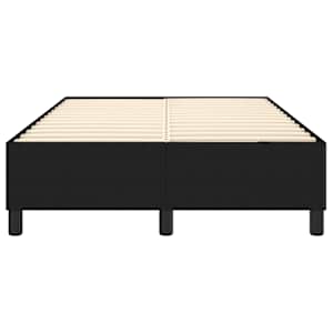 Rám postele s boxspringem černý 120 x 200 cm textil - obrázek 5