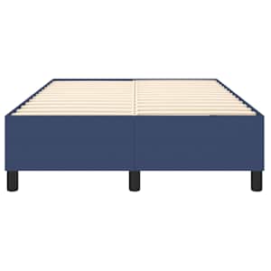 Rám postele s boxspringem modrá 120x200 cm textil - obrázek 5