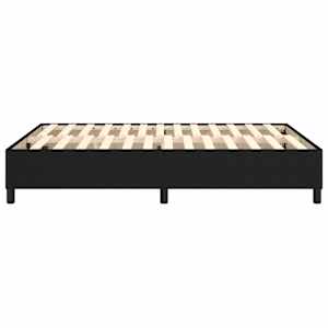 Rám postele s boxspringem černý 140 x 190 cm textil - obrázek 6