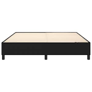 Rám postele s boxspringem černý 180 x 200 cm textil - obrázek 5