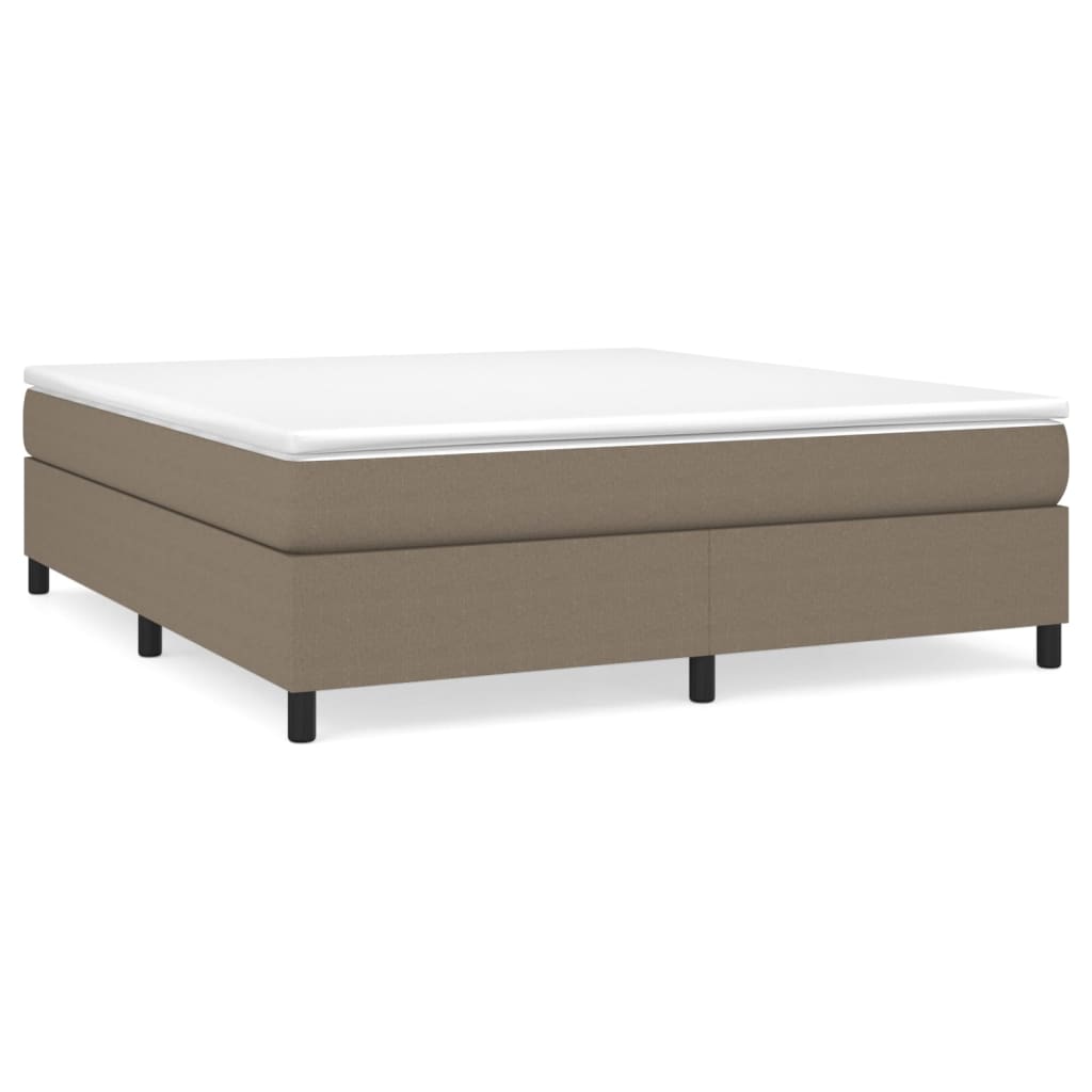 Thumbnail - vidaXL Boxspringbettgestell Taupe 180x200 cm Stoff