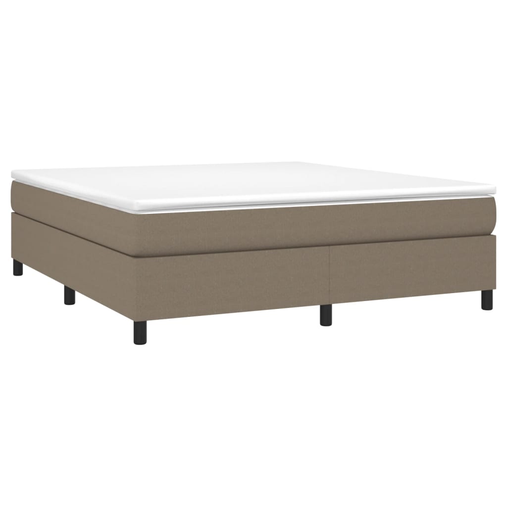 Thumbnail - vidaXL Boxspringbettgestell Taupe 180x200 cm Stoff