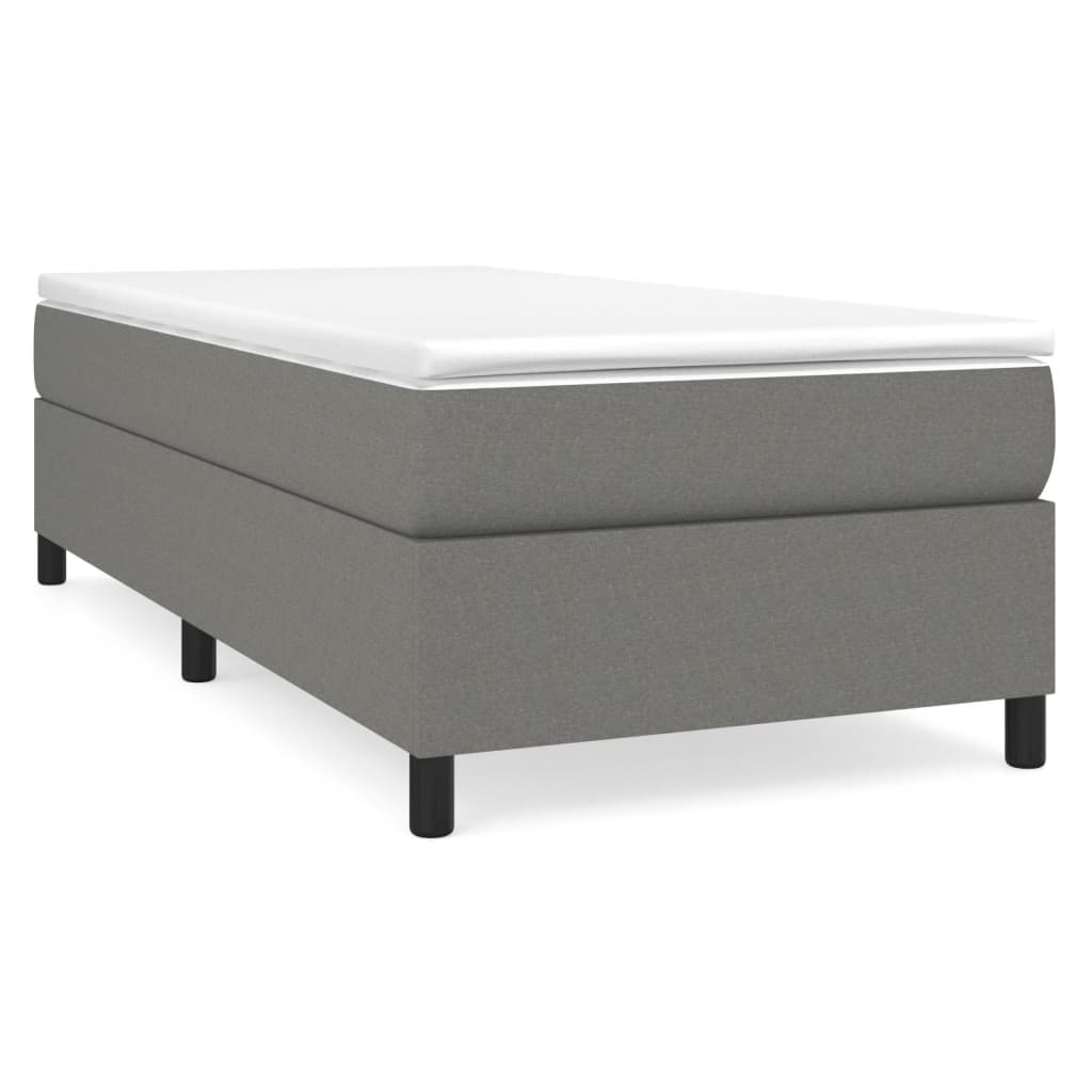 Bed Frame Upholstered Mattress Foundation Bedroom Furniture Fabric vidaXL - Picture 74 of 84