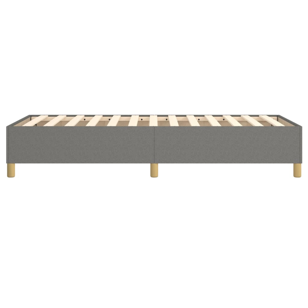  Rám na boxspring posteľ tmavosivý 80x200 cm látka