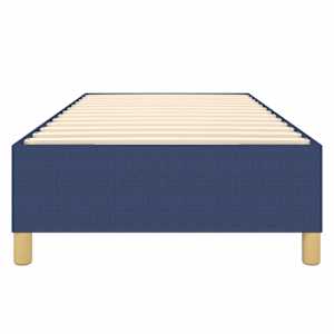 Rám postele s boxspringem modrá 80x200 cm textil - obrázek 5