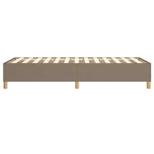 Rám postele s boxspringem taupe 90x200 cm textil - obrázek 6