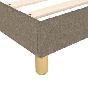 Rám postele s boxspringem taupe 90x200 cm textil - obrázek 7