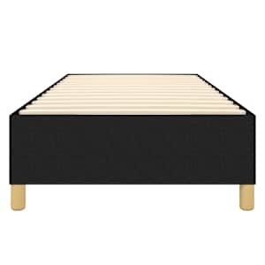 Rám postele s boxspringem černý 100 x 200 cm textil - obrázek 5