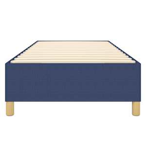 Rám postele s boxspringem modrá 100x200 cm textil - obrázek 5