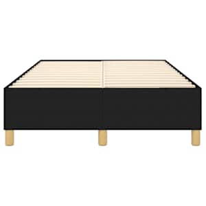 Rám postele s boxspringem černý 120 x 200 cm textil - obrázek 5