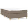 vidaXL vedrumadratsi voodiraam Taupe 120x200 cm kangas