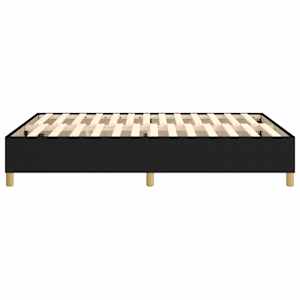 Rám postele s boxspringem černý 140 x 190 cm textil - obrázek 6