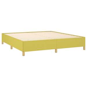 Rám postele s boxspringem zelený 160 x 200 cm textil - obrázek 4