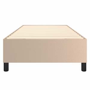 Rám postele s boxspringem cappuccino 80 x 200 cm umělá kůže - obrázek 5
