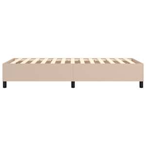 Rám postele s boxspringem cappuccino 80 x 200 cm umělá kůže - obrázek 6
