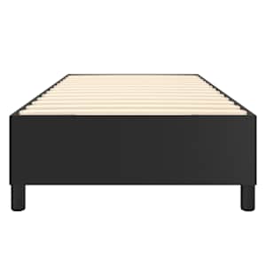 Rám postele s boxspringem černý 90 x 190 cm umělá kůže - obrázek 5