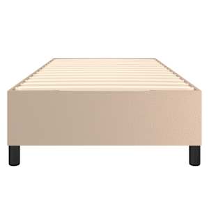 Rám postele s boxspringem cappuccino 90x190 cm umělá kůže - obrázek 5