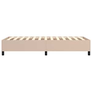 Rám postele s boxspringem cappuccino 90x190 cm umělá kůže - obrázek 6