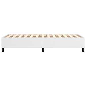 Rám postele s boxspringem bílá 100 x 200 cm umělá kůže - obrázek 6