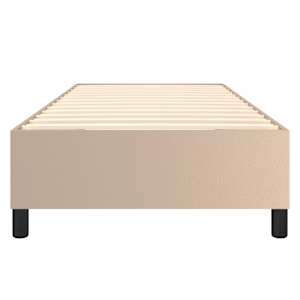 Rám postele s boxspringem cappuccino 100x200 cm umělá kůže - obrázek 5