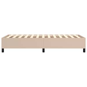 Rám postele s boxspringem cappuccino 100x200 cm umělá kůže - obrázek 6