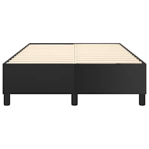 Rám postele s boxspringem černý 120 x 200 cm umělá kůže - obrázek 5