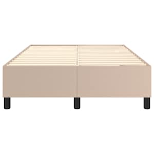 Rám postele s boxspringem cappuccino 120x200 cm umělá kůže - obrázek 5