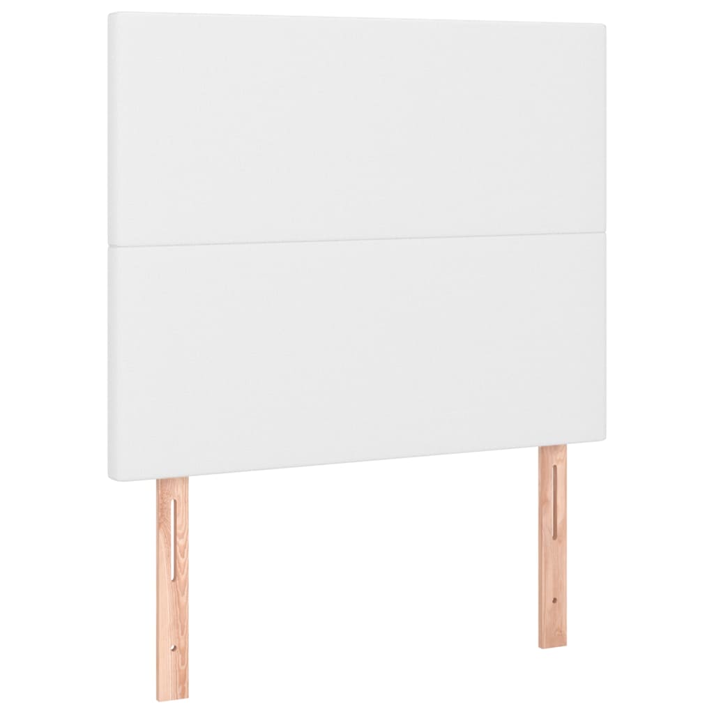 vidaXL Hoofdbord wit 80x5x118/128 cm kunstleer, foto 3