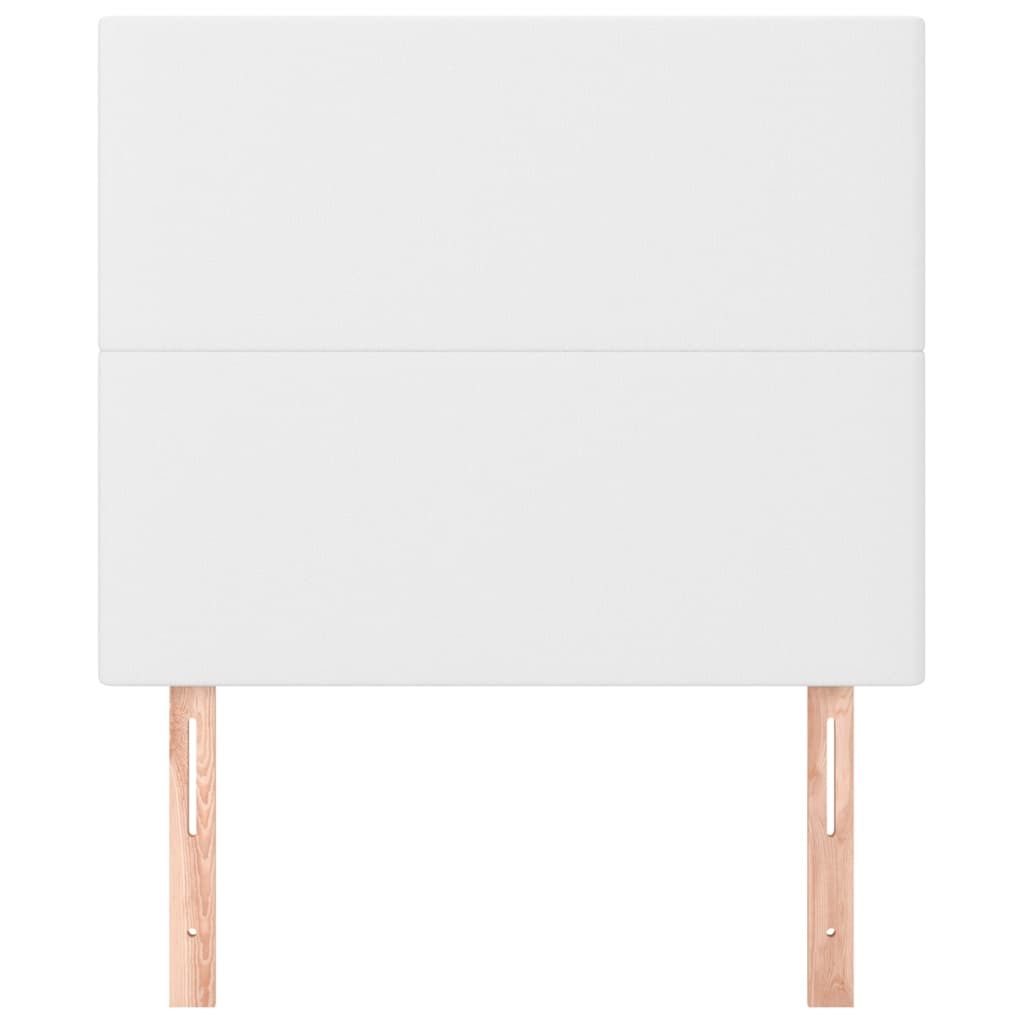 vidaXL Hoofdbord wit 90x5x118/128 cm kunstleer, foto 2