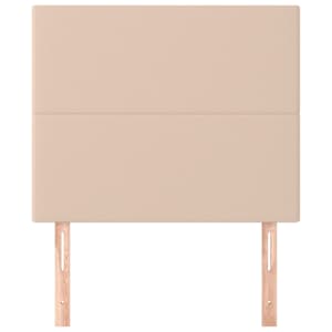 Čelo postele Cappuccino 100x5x118/128 cm umělá kůže - obrázek 3
