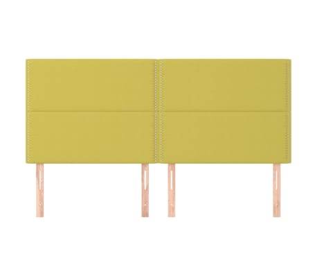 vidaXL S&auml;nggavel gr&ouml;n 200x5x118/128 cm tyg