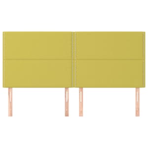 vidaXL S&auml;nggavel gr&ouml;n 200x5x118/128 cm tyg