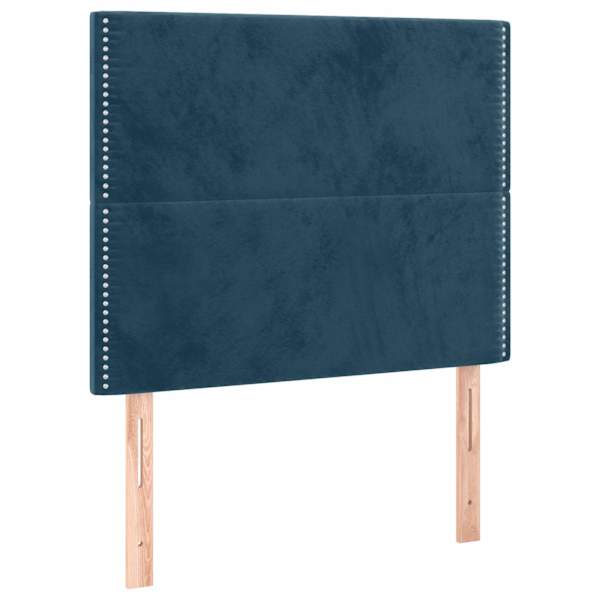vidaXL peatsiplaat, tumesinine, 80 x 5 x 118/128 cm, samet