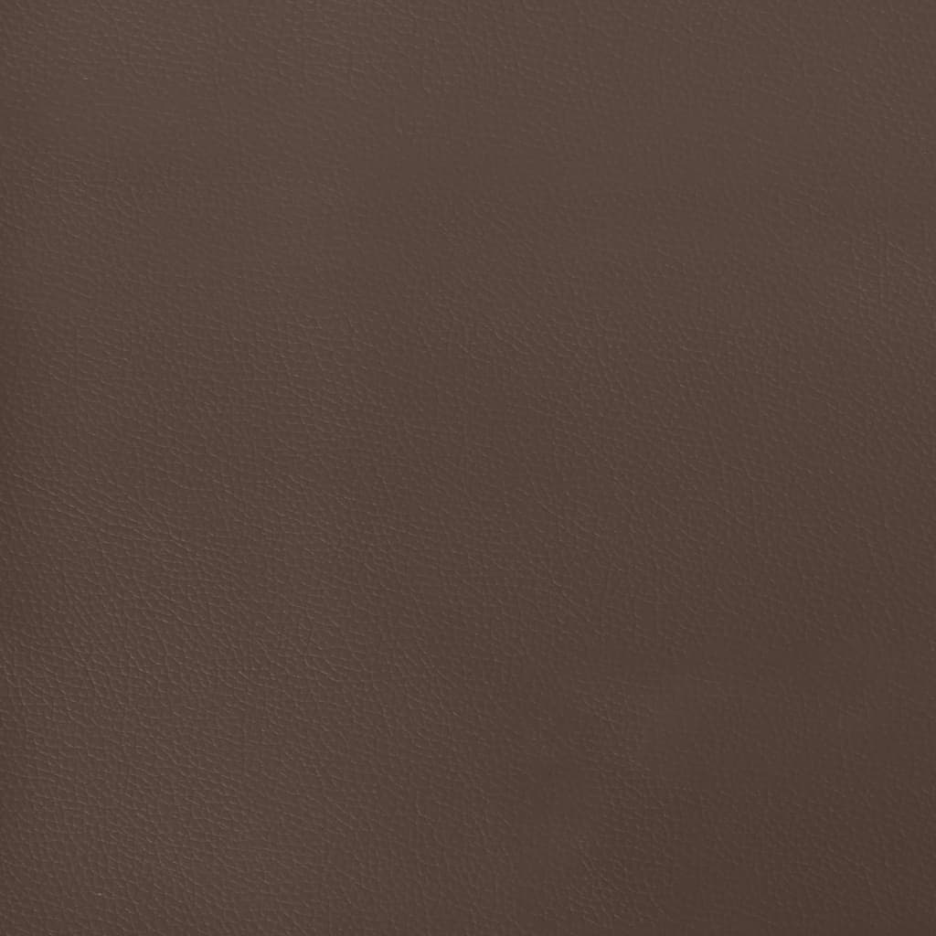 4 db barna műbőr fejtámla 90x5x78/88 cm