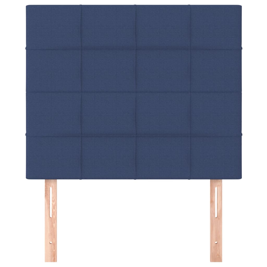 Thumbnail - vidaXL Kopfteile 2 Stk. Blau 80x5x78/88 cm Stoff