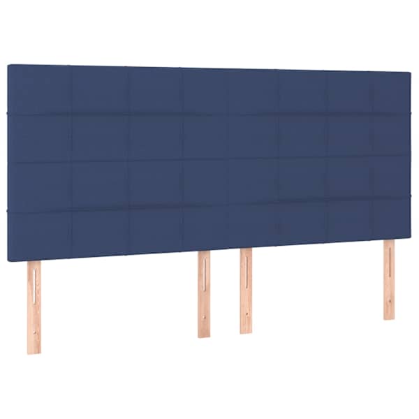 vidaXL peatsiplaat, sinine, 160 x 5 x 118/128 cm, kangas