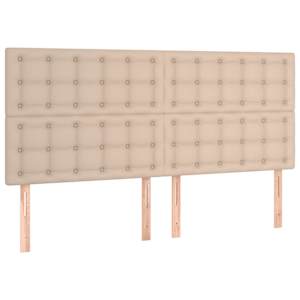 vidaXL peatsiplaat kapuutsiga, 180 x 5 x 118/128 cm, kunstnahk