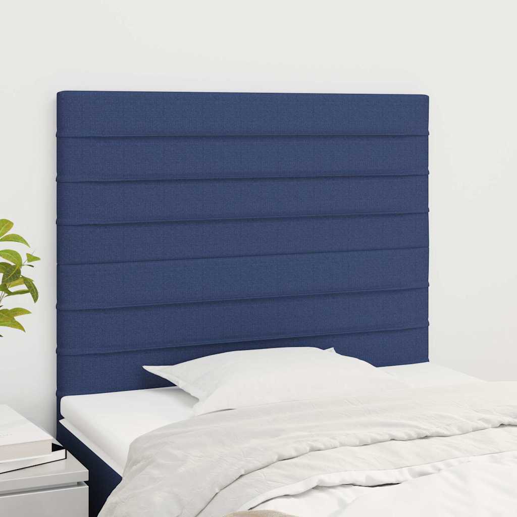 vidaXL Zag��wek niebieski 90x5x118/128 cm tkanina