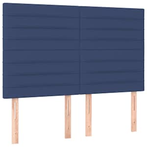 vidaXL peatsiplaat, sinine, 144 x 5 x 118/128 cm, kangas