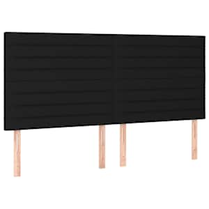 vidaXL peatsiplaat, must, 180 x 5 x 118/128 cm, kangas