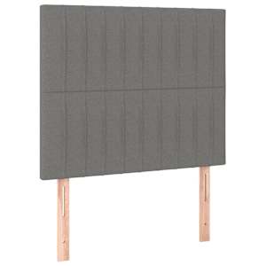 vidaXL peatsiplaat, tumehall, 100 x 5 x 118/128 cm, kangas