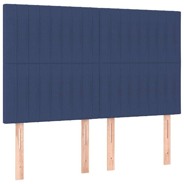 vidaXL peatsiplaat, sinine, 144 x 5 x 118/128 cm, kangas