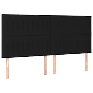 vidaXL peatsiplaat, must, 160 x 5 x 118/128 cm, kangas