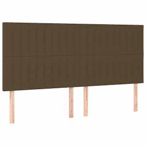 vidaXL peatsiplaat, tumepruun, 180 x 5 x 118/128 cm, kangas