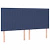 vidaXL peatsiplaat, sinine, 180 x 5 x 118/128 cm, kangas