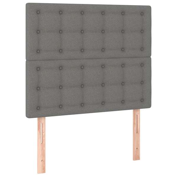 vidaXL peatsiplaat, tumehall, 80 x 5 x 118/128 cm, kangas