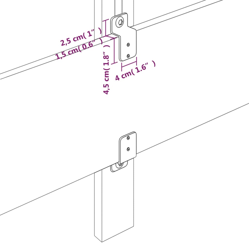 Tăblie de pat cu aripioare roz 93x23x78/88 cm catifea