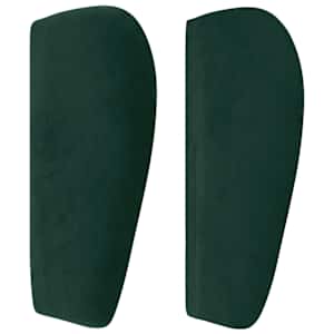 Čelo postele typu ušák tmavě zelené 93x23x78/88 cm samet - obrázek 4