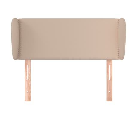 vidaXL Tête de lit avec oreilles Cappuccino 83x23x78/88 cm Similicuir