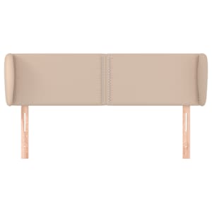 vidaXL Testiera ad Orecchio Cappuccino 147x23x78/88 cm in Similpelle